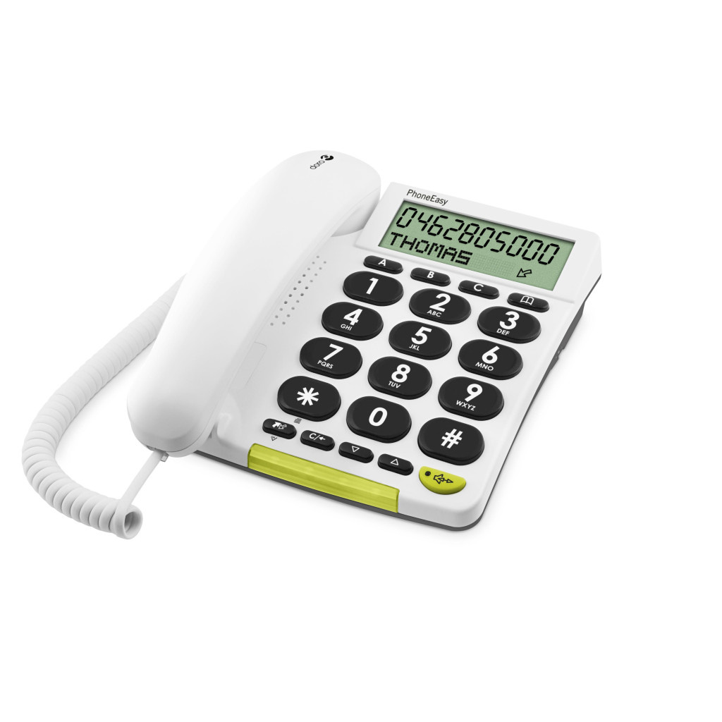 Doro Doro PhoneEasy 312cs White, foto 3 van 5