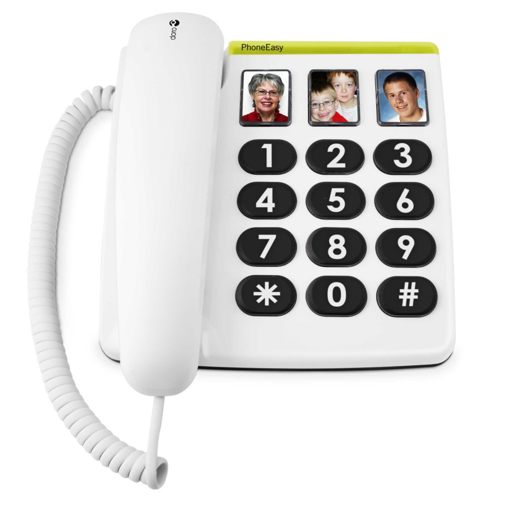 Doro Doro PhoneEasy 331ph Vaste Telefoon - Wit