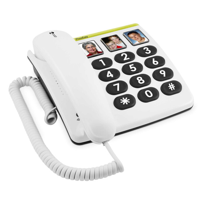 Doro Doro PhoneEasy 331ph Vaste Telefoon - Wit