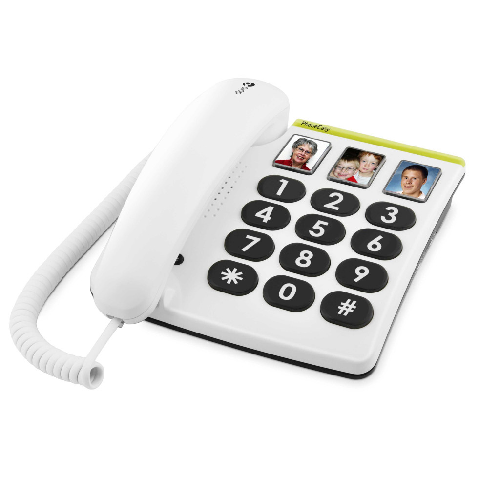 Doro Doro PhoneEasy 331ph Vaste Telefoon - Wit