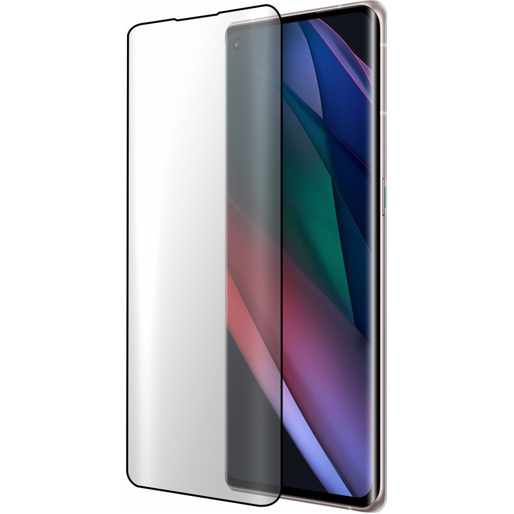 Mobiparts Mobiparts Curved Glass Screenprotector voor Oppo Find X3 Neo