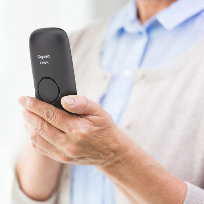 Gigaset Gigaset E290 Big Button DECT telefoon - Zwart - Gebruiksvriendelijke seniorentelefoon
