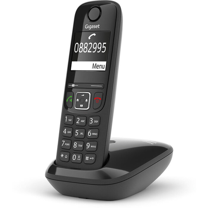 Gigaset Gigaset AS690 Dect Telefoon - Basisstation met Handset - Zwart