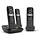 Gigaset AS690A Trio DECT Telefoon met Antwoordapparaat en 3 Handsets