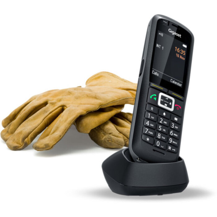 Gigaset Gigaset R700H Pro Robuuste DECT Handset Zwart - IP65