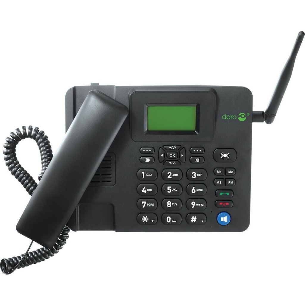 Doro Doro 4100H 4G Bureautelefoon met SIM-kaartsleuf