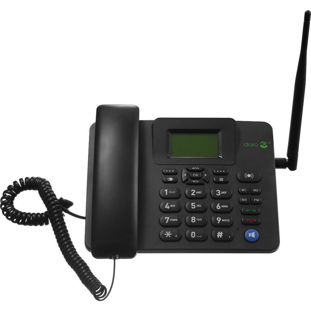 Doro Doro 4100H 4G Bureautelefoon met SIM-kaartsleuf