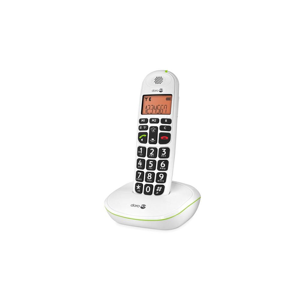 Doro Doro PhoneEasy 100w DECT Telefoon - Grote Toetsen - Wit