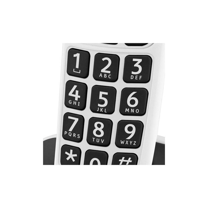 Doro Doro PhoneEasy 100w DECT Telefoon - Grote Toetsen - Wit