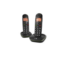 Doro Doro PhoneEasy 100w Duo DECT Telefoonset - Zwart