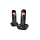 Doro PhoneEasy 100w Duo DECT Telefoonset - Zwart