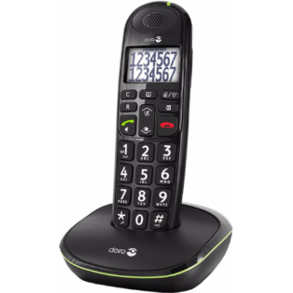 Doro Doro PhoneEasy 110 DECT Telefoon - Grote Toetsen & HAC