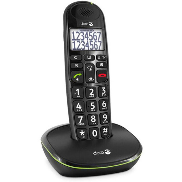 Doro Doro PhoneEasy 110 DECT Telefoon - Grote Toetsen & HAC