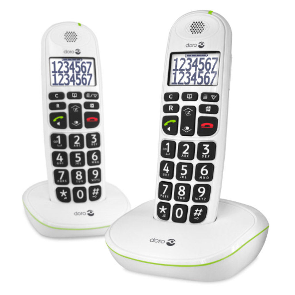 Doro Doro PhoneEasy 110 Duo Dect White