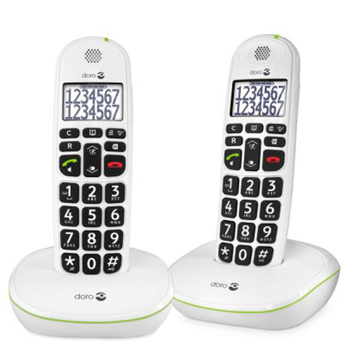 Doro Doro PhoneEasy 110 Duo Dect White