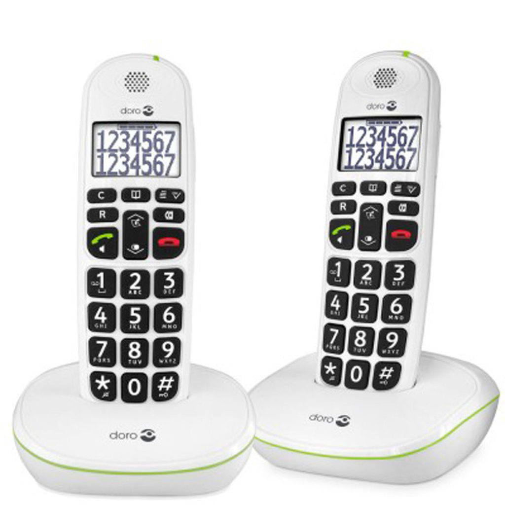 Doro Doro PhoneEasy 110 Duo Dect White, foto 3 van 4