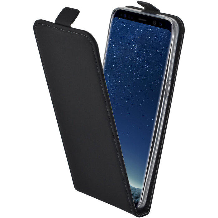 Mobiparts Mobiparts Premium Flip TPU Case voor Samsung Galaxy S8 - Zwart