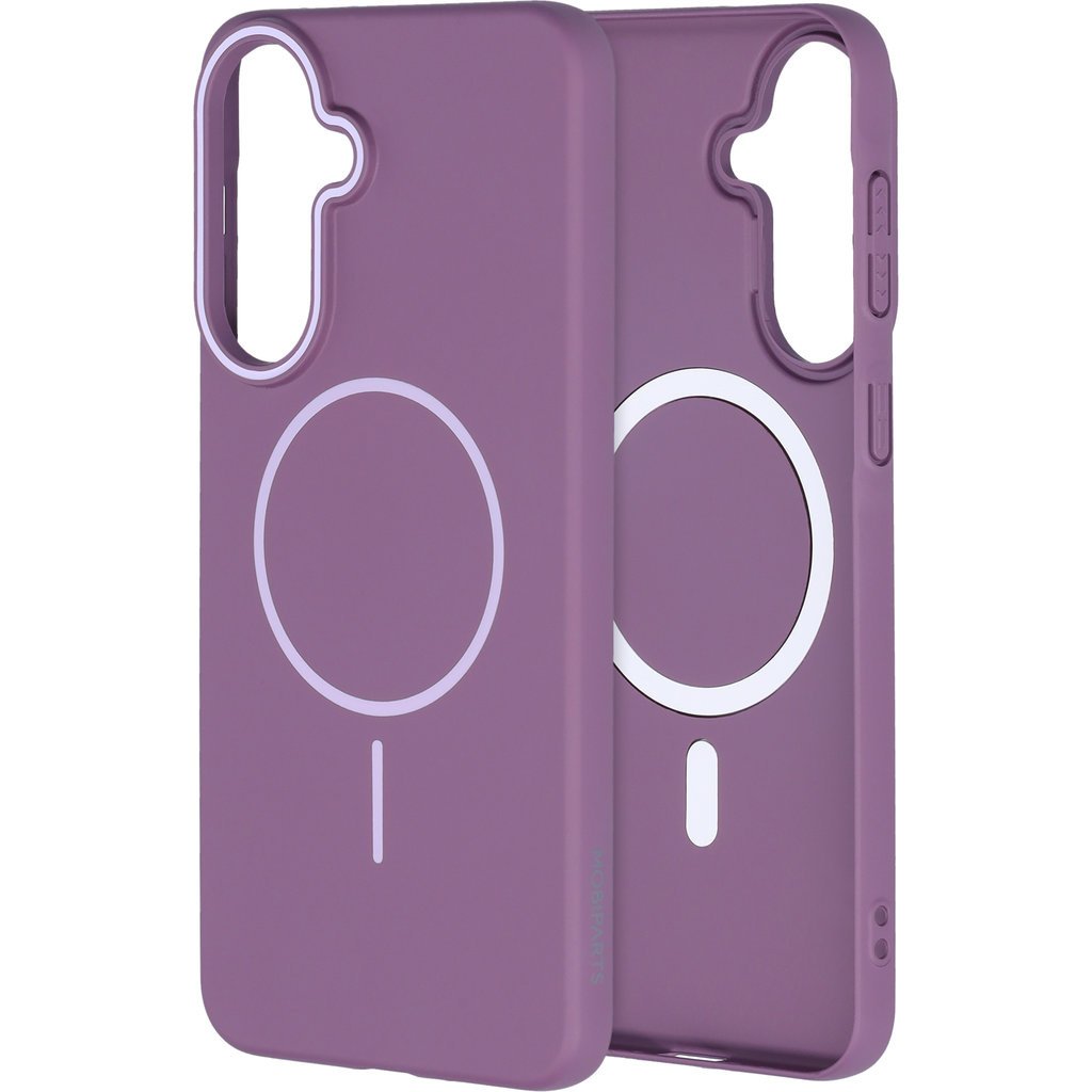 Mobiparts Mobiparts Slim Line Case Samsung Galaxy A37 (MagSafe Compatible) Imperial Purple