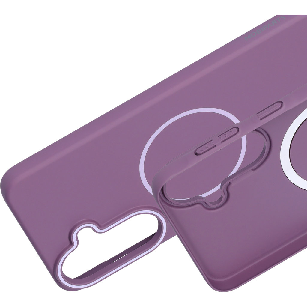 Mobiparts Mobiparts Slim Line Case Samsung Galaxy A37 (MagSafe Compatible) Imperial Purple