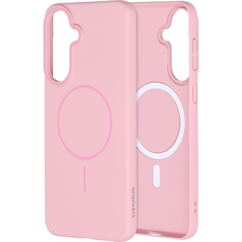 Mobiparts Mobiparts Slim Line Case Samsung Galaxy A37 (MagSafe Compatible) Blush Pink