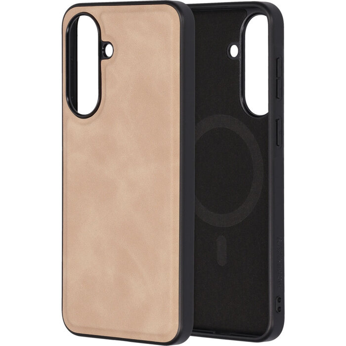 Mobiparts Mobiparts Classic Backcover Samsung Galaxy A37 Moonstone Beige (MagSafe Compatible)