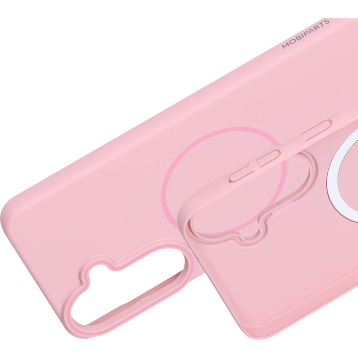 Mobiparts Mobiparts Slim Line Case Samsung Galaxy A57 (MagSafe Compatible) Blush Pink