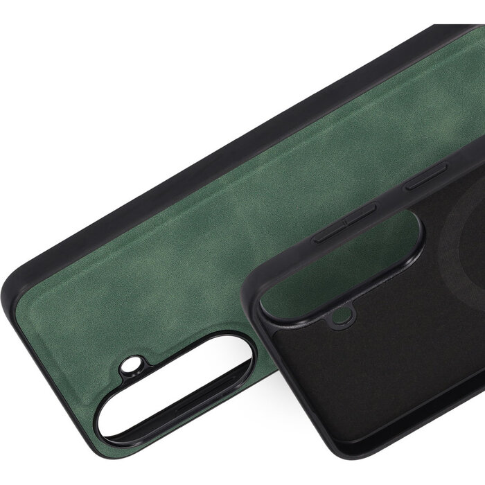 Mobiparts Mobiparts Classic MagSafe Backcover Samsung Galaxy A57 - Emerald Green