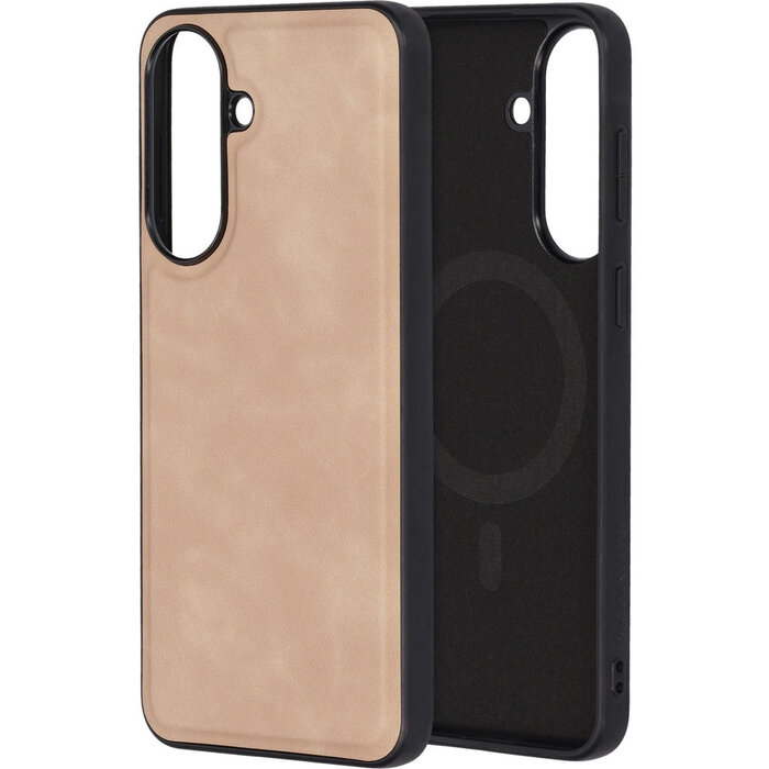 Mobiparts Mobiparts Classic Backcover Samsung Galaxy A57 Moonstone Beige (MagSafe Compatible)