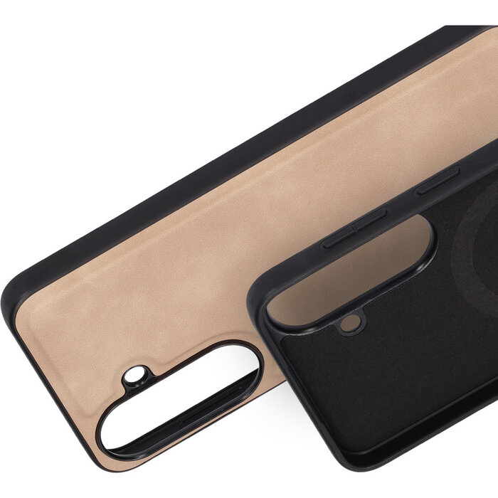 Mobiparts Mobiparts Classic Backcover Samsung Galaxy A57 Moonstone Beige (MagSafe Compatible)