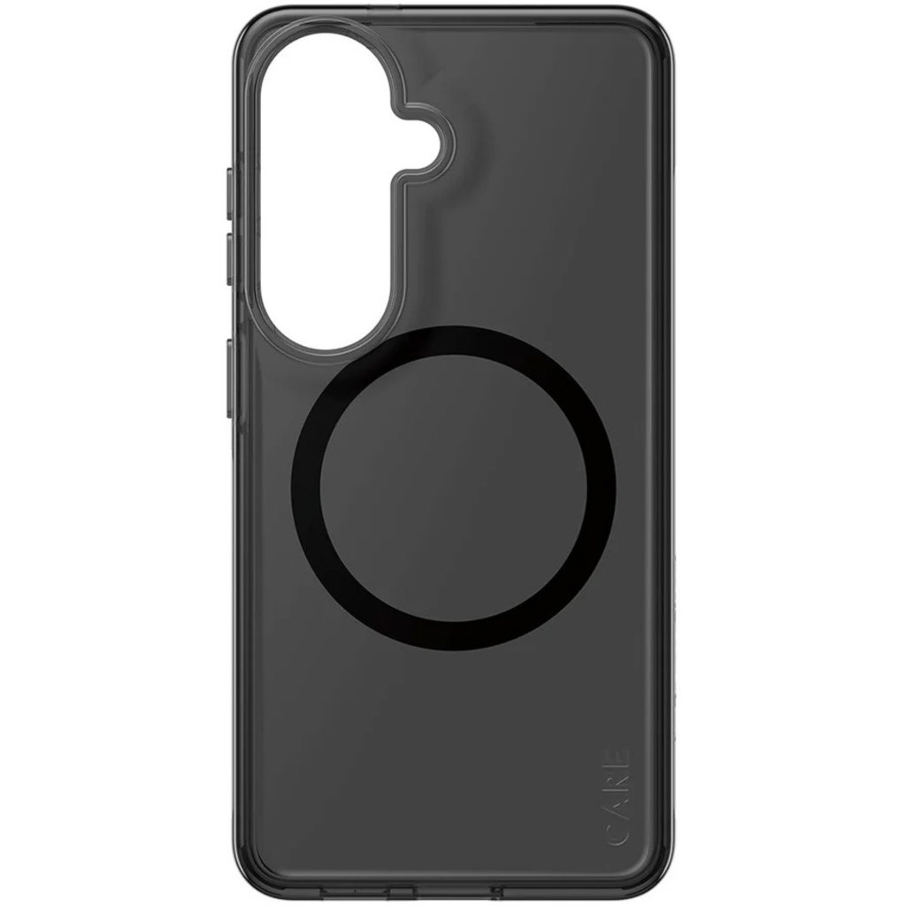 CARE by PanzerGlass CARE by PanzerGlass Urban Explorer Case Smokey w. Black Qi Samsung Galaxy S26, foto 4 van 5