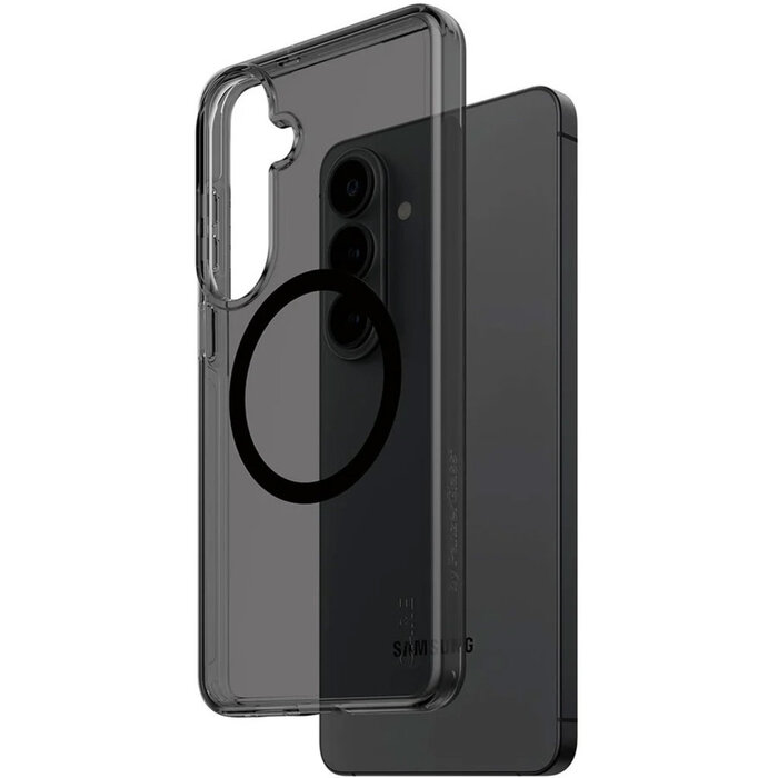 CARE by PanzerGlass CARE by PanzerGlass Urban Explorer Case Smokey w. Black Qi Samsung Galaxy S26 Plus