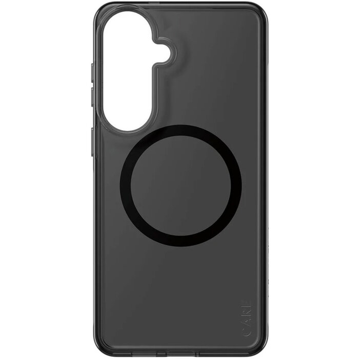 CARE by PanzerGlass CARE by PanzerGlass Urban Explorer Case Smokey w. Black Qi Samsung Galaxy S26 Plus