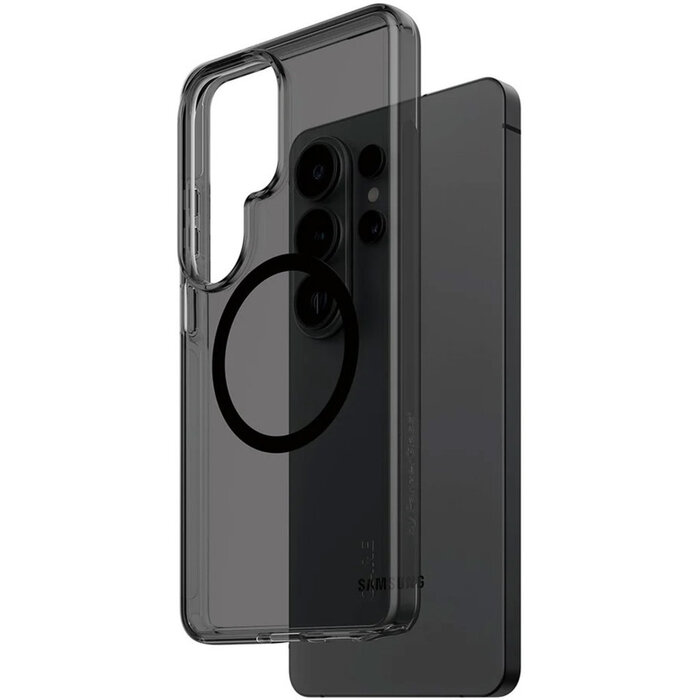 CARE by PanzerGlass CARE by PanzerGlass Urban Explorer Case Smokey w. Black Qi Samsung Galaxy S26 Ultra