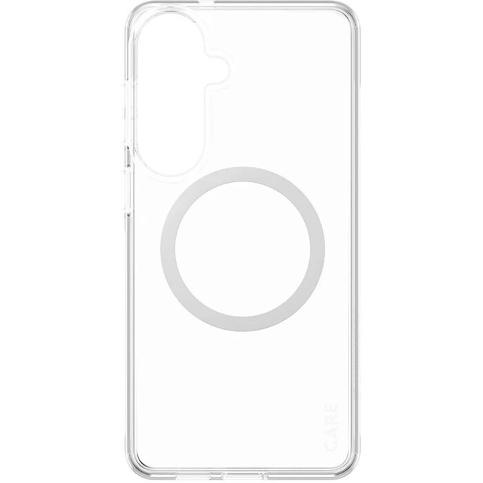 CARE by PanzerGlass CARE by PanzerGlass Urban Explorer Case Transparent w. White Qi Samsung Galaxy S26 Plus