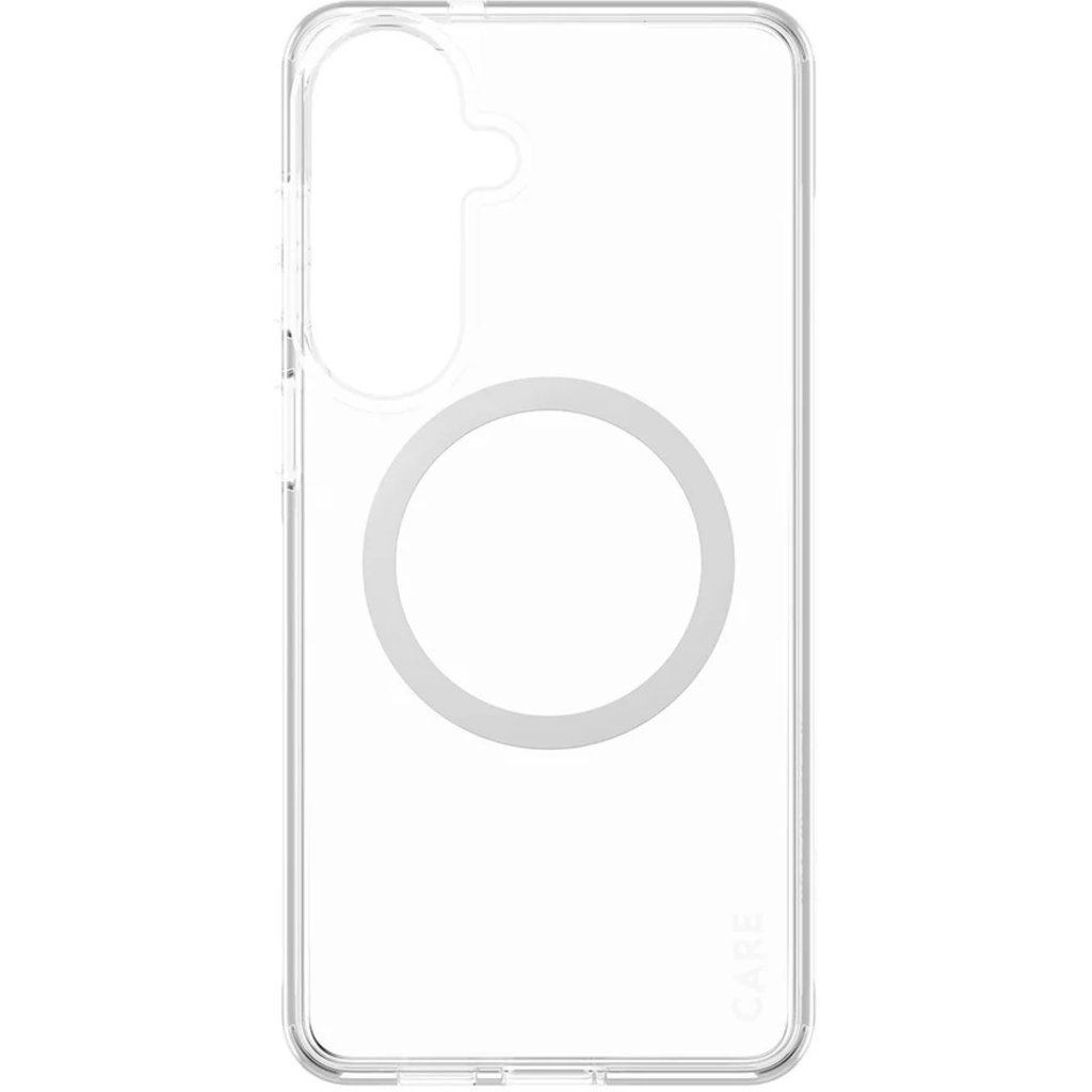 CARE by PanzerGlass CARE by PanzerGlass Urban Explorer Case Transparent w. White Qi Samsung Galaxy S26 Plus