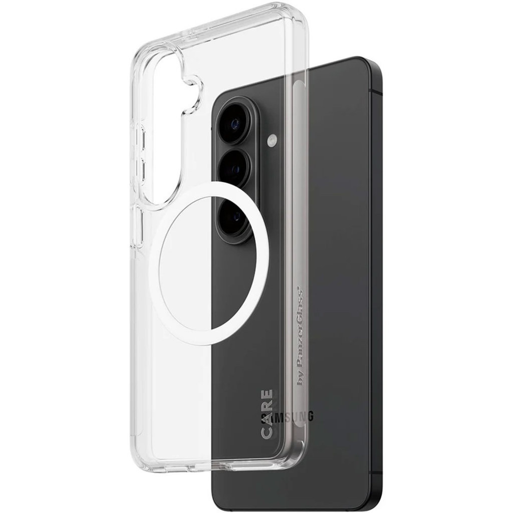 CARE by PanzerGlass PanzerGlass Urban Explorer Case voor Samsung Galaxy S26 - Transparant/Wit