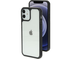 Mobiparts Mobiparts Rugged Clear Case voor iPhone 12 / 12 Pro - Zwart (Bulk)