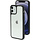 Mobiparts Rugged Clear Case voor iPhone 12 / 12 Pro - Zwart (Bulk)