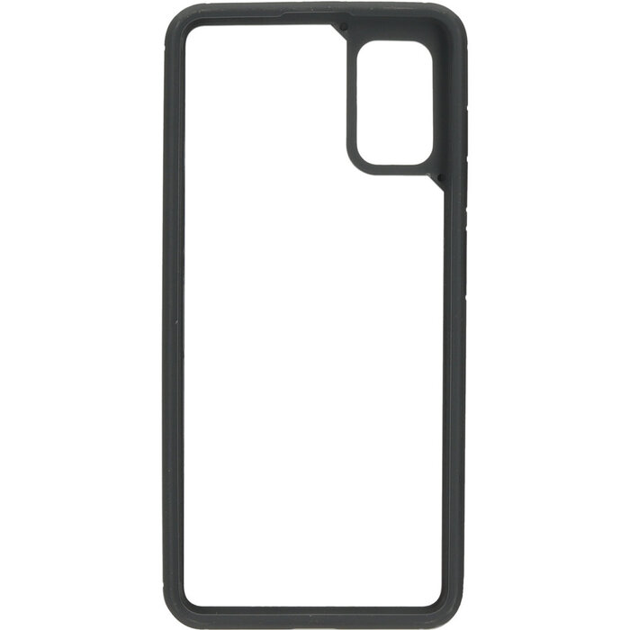Mobiparts Mobiparts Rugged Clear Case voor Samsung Galaxy A41 - Zwart