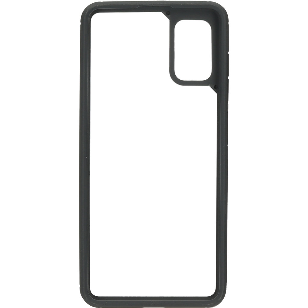 Mobiparts Mobiparts Rugged Clear Case voor Samsung Galaxy A41 - Zwart