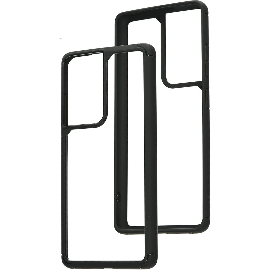 Mobiparts Mobiparts Rugged Clear Case voor Samsung Galaxy S21 Ultra - Zwart