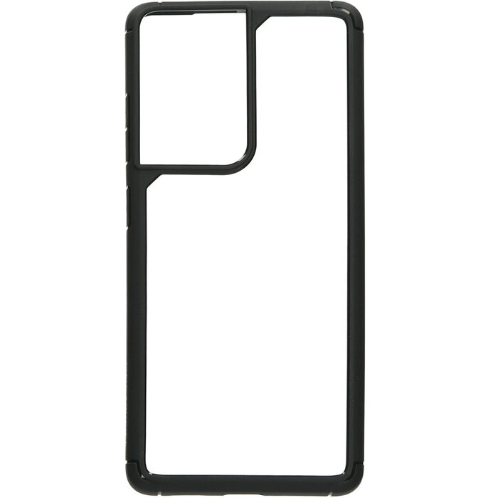 Mobiparts Mobiparts Rugged Clear Case voor Samsung Galaxy S21 Ultra - Zwart