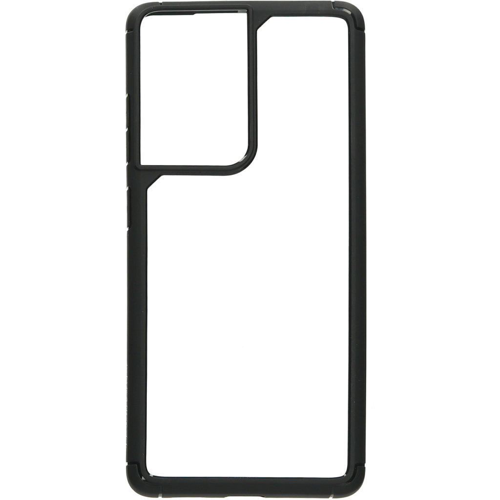 Mobiparts Mobiparts Rugged Clear Case voor Samsung Galaxy S21 Ultra - Zwart