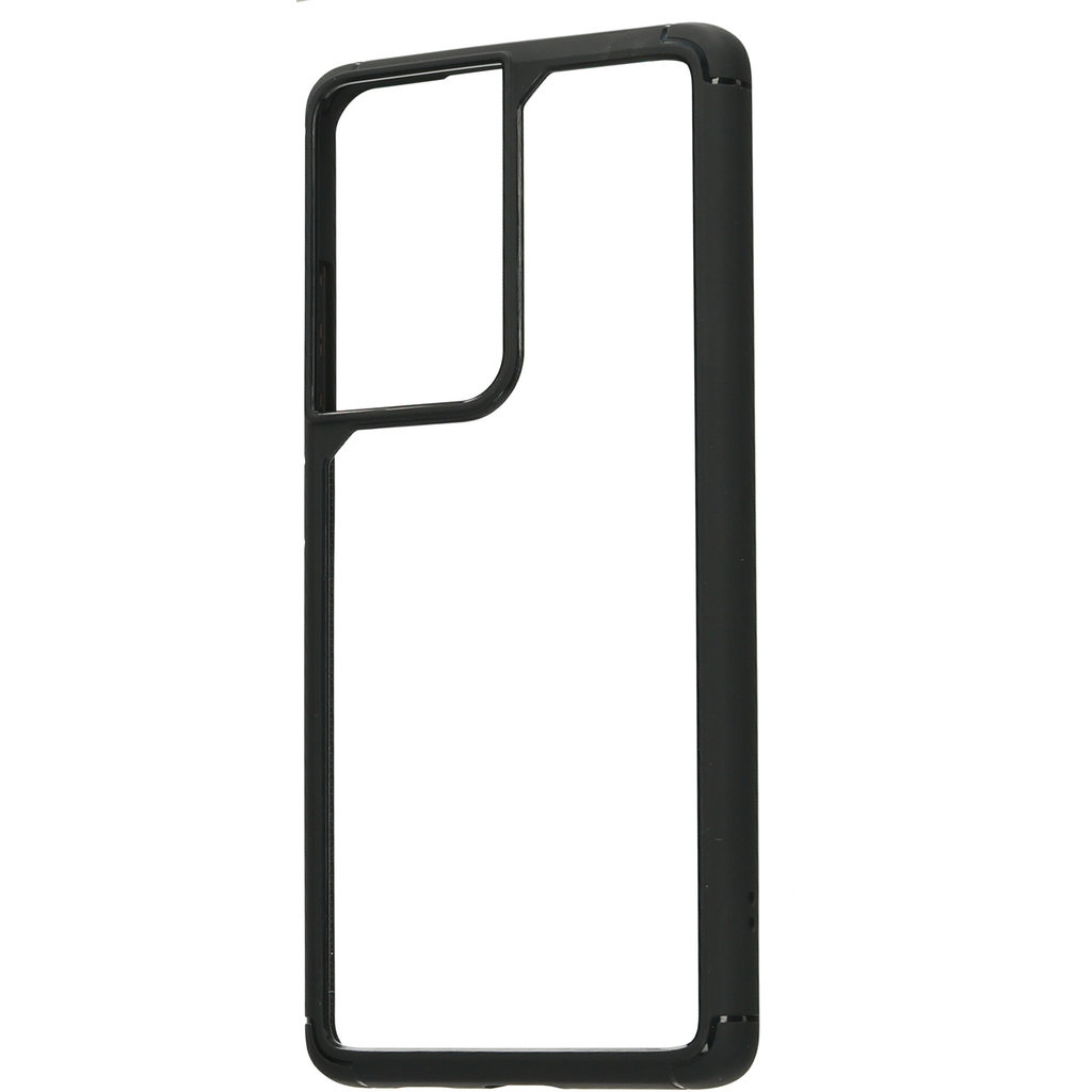 Mobiparts Mobiparts Rugged Clear Case voor Samsung Galaxy S21 Ultra - Zwart