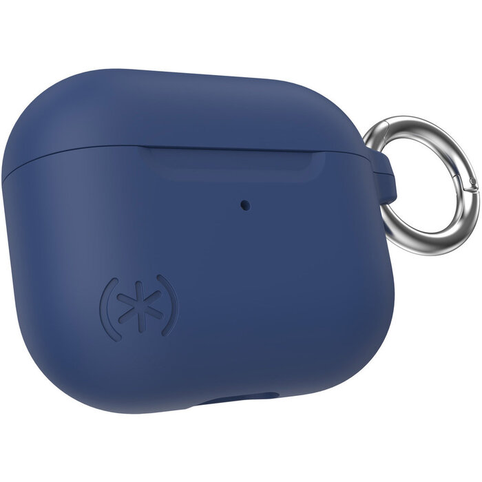 Speck Speck Presidio Soft-Touch Case voor Apple Airpods 3 - Coastal Blue met Karabijnhaak
