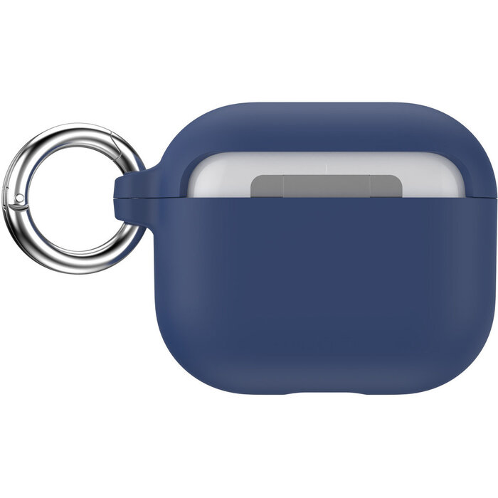 Speck Speck Presidio Soft-Touch Case voor Apple Airpods 3 - Coastal Blue met Karabijnhaak