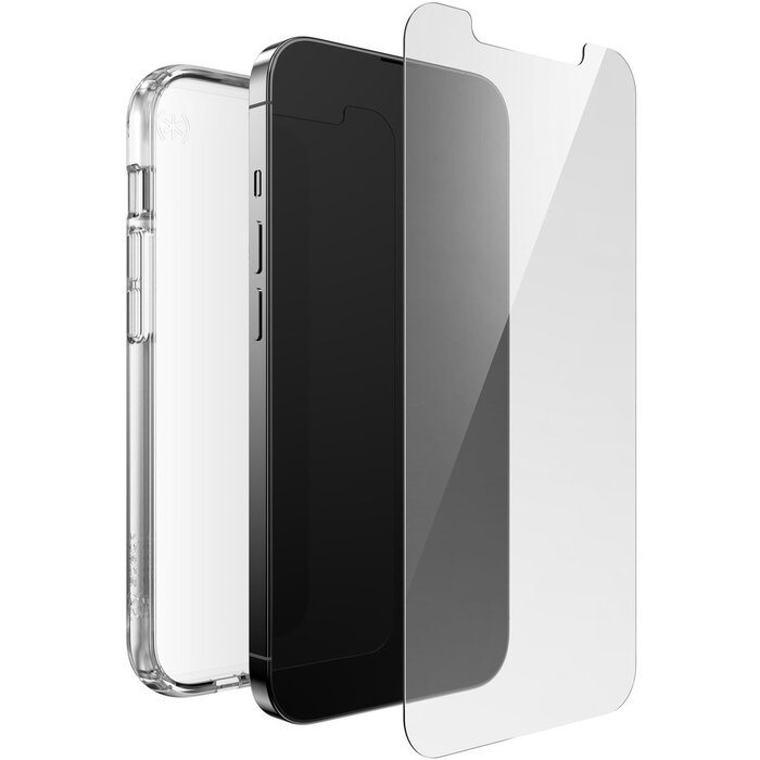 Speck Speck Presidio Gemshell iPhone 13 Pro Case + ShieldView Screenprotector - Transparant