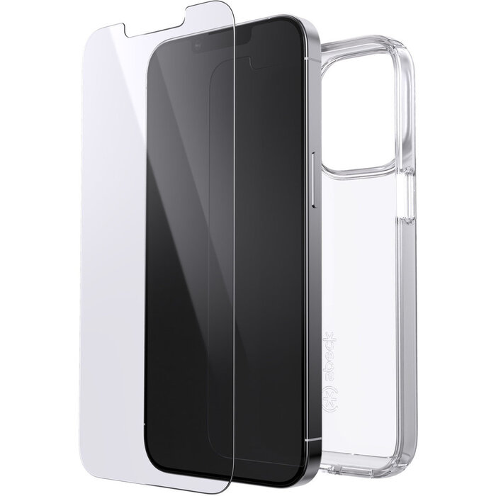 Speck Speck Presidio Gemshell iPhone 13 Pro Case + ShieldView Screenprotector - Transparant