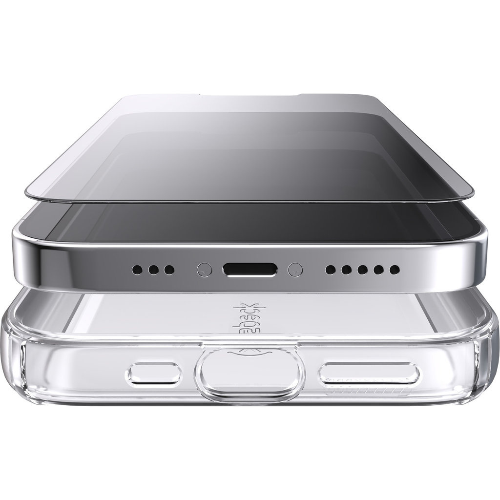 Speck Speck Presidio Gemshell iPhone 13 Pro Case + ShieldView Screenprotector - Transparant