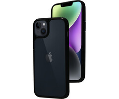 Mobiparts Mobiparts Rugged Clear Case voor Apple iPhone 14 Plus - Zwart